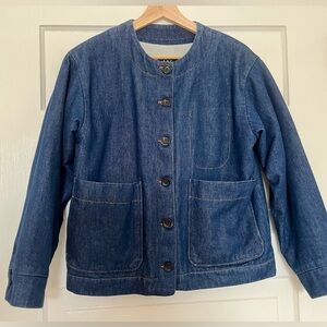 A.P.C. Padded denim jacket. Size 36.